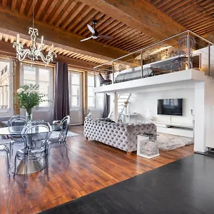Le Carre Merciere , De Luxe Au Coeur De Lyon, Loft Et Studio Appartement